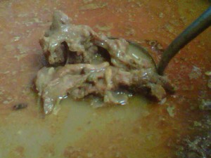 Gule Kambing yang selalu diburu tamu saat Lebaran