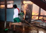 4 Rumah di Jl Bangka Hangus Terbakar