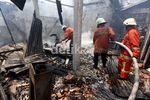 4 Rumah di Jl Bangka Hangus Terbakar