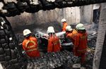 4 Rumah di Jl Bangka Hangus Terbakar
