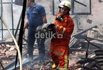 4 Rumah di Jl Bangka Hangus Terbakar