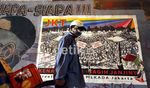 Mural Kritik Calon Pemimpin Jakarta