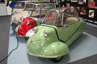 Mobil yang diproduksi oleh pabrikan Italia Mi-Val ini diberi nama Mivalino. Mobil ini menggunakan mesin 171.7 cc. (dok Bruce Weiner Microcar Museum).