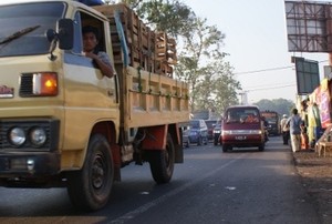 Arus Balik Mulai Padati Jalan Lintas Sumatera