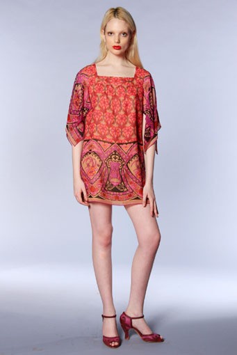 Anna Sui, Resort 2013. New York fashion Week 2013. [dok. Anna Sui]