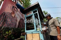 Puluhan PKL kedapat rezeki di acara halal bi halal Jokowi.