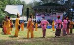 Tarian Daerah Ramaikan HUT Tapanuli Tengah
