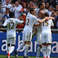 Menang Lagi, Swansea Puncaki Klasemen Sementara