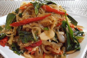 Oseng Pepaya Muda..menu kenangan masa kecil