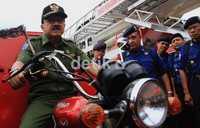 Fauzi Bowo membuka diklat teknis subtantif Dinas Pemadam Kebakaran dan Panggulangan Bencana Provinsi DKI Jakarta.