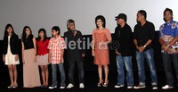 Pemutaran film tersebut juga dihadiri oleh sang sutradara, Erwin Arnada. (Gusmun/detikcom).