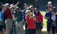 Lydia Ko sebelumnya bermain di level amatir. Ia sempat menyabet kemenangan di kejuaraan amatir di Selandia Baru dan Australia. (REUTERS/Andy Clark)