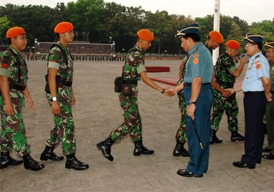 Panglima TNI Halal Bihalal di Mabes TNI
