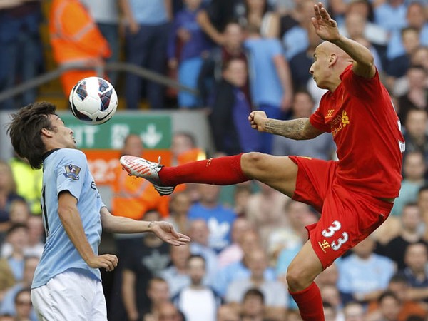 Liverpool-City Berbagi Angka