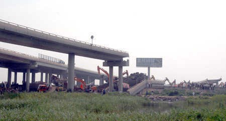 8 Insiden Jembatan Ambruk di China 