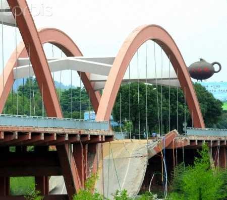 8 Insiden Jembatan Ambruk di China 