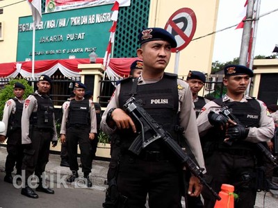 Sidang John Kei Dijaga Ratusan Polisi