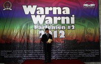 Ketua DPR Marzuki Ali mumbuka pameran foto jurnalistik Warna Warni Parlemen II 2012 Ramses/detikcom.