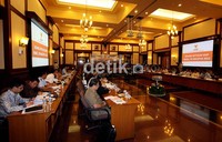 Suasana sidang ke tujuh Komite Kebijkan Industri Pertahanan (KKIP).