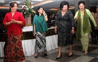 Acara tersebut dihadiri oleh Menteri Pariwisata dan Ekonomi Kreatif Mari Elka Pangestu. Gus Mun/detikcom.