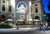 Gedung ini akan menjadi salah satu tempat penyelenggaraan Festival Film Venice, Italia. Ian Gavan/Getty Images.