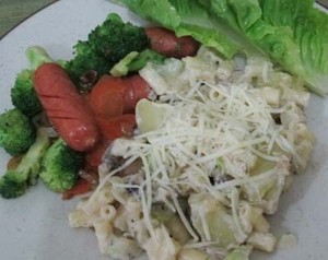 Resep Pasta: Macaroni & Sausages