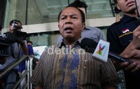 Timas Ginting diperiksa KPK di kantor KPK, Jalan Rasuna Said, Jakarta Selatan, Kamis (30/8/2012). Ramses/detikcom.