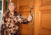 Dalam acara ini, Try Sutrisno mengatakan bahwa Pancasila adalah kekayaan bangsa yang harus digunakan untuk meredam isu SARA tersebut. (Ramses/detikcom).