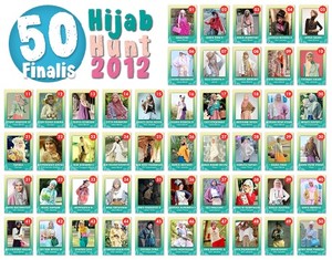 50 Finalis Hijab Hunt 2012 Sudah Terpilih! Tentukan Favoritmu Sekarang