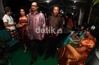 Iyan saat tiba di rumah Nunung.