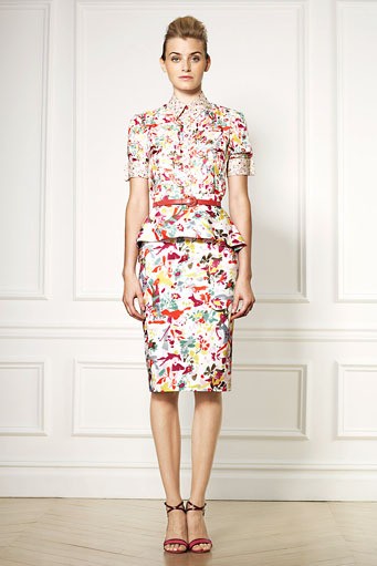 Carolina Herrera, Resort 2013. ,New York Fashion Week 2013. [dok. Carolina Herrera]