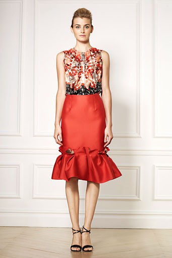 Carolina Herrera, Resort 2013. ,New York Fashion Week 2013. [dok. Carolina Herrera]