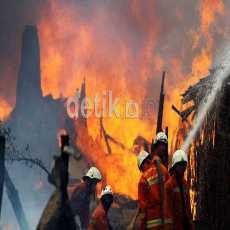 Kebakaran di Senen Diduga Akibat Elpiji