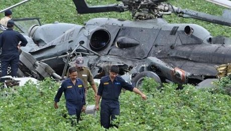 2 Helikopter Militer India Tabrakan di Udara, 9 Tentara Tewas