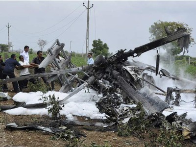 2 Helikopter Tabrakan, 9 Orang Tewas