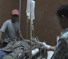 Ribut Masalah Tanaman Sengon, Dua Orang Berstatus Haji Bacokan