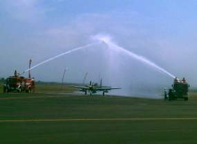 Super Tucano Tiba di Lanud Abd Saleh