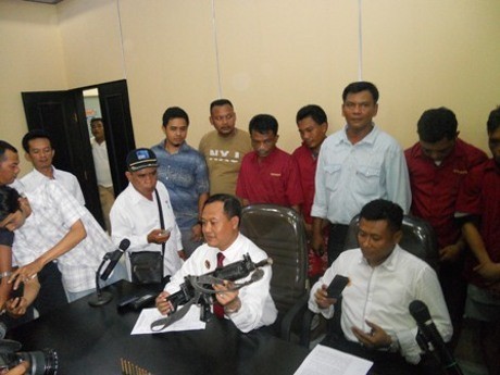 4 Penganiaya dan Perampas Senjata Polisi di Simalungun Diringkus