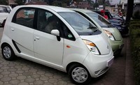 Tata Nano memiliki interior yang cukup sederhana. (Syarif Hidayatullah)