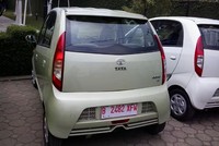 Yang unik, ban serep dan lubang pengisian bensin terletak di bagian depan. (Syarif Hidayatullah)