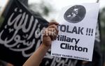 Kedatangan Hillary Clinton ke Jakarta Diprotes