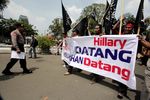 Kedatangan Hillary Clinton ke Jakarta Diprotes