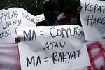 Demo Sengketa Lahan di MA