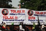 HTI Tolak Kedatangan Hillary Clinton