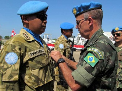 167 Prajurit TNI Terima Medali PBB