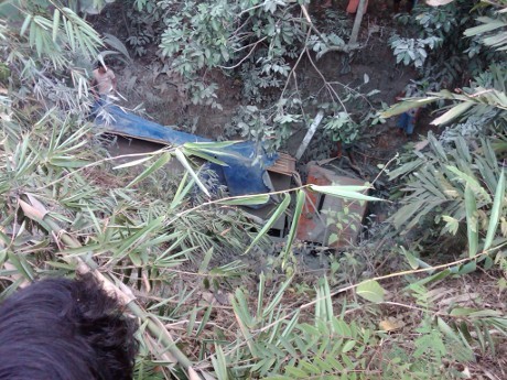 3 Truk Terlibat Kecelakaan di Banyumas, 1 Nyemplung ke Jurang