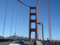 Golden Gate menghubungkan kedua wilayah California, yaitu San Francisco dan Marin County (Nisa/detikTravel)