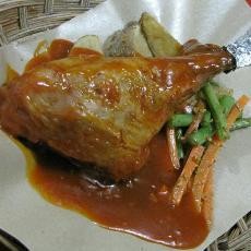 Paha Kalkun Barbeque Porsi Besar, Nyam..!