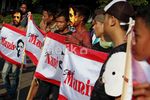 Sahabat Munir Geruduk Istana