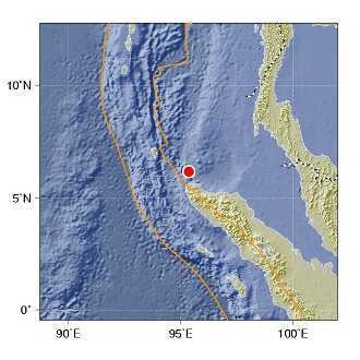  Gempa 5,3 SR Goyang Sabang
